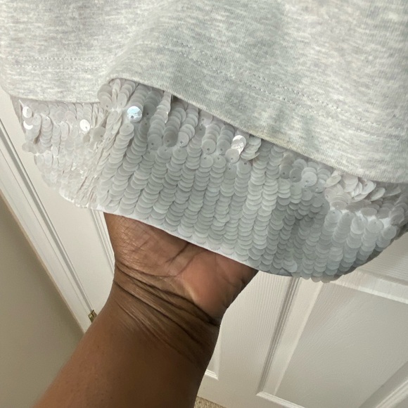 J Crew long sleeve sweatshirt with sequin embellishments, size small - Picture 10 of 16